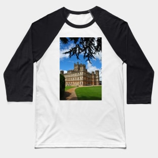 Highclere Castle Downton Abbey England UK Baseball T-Shirt